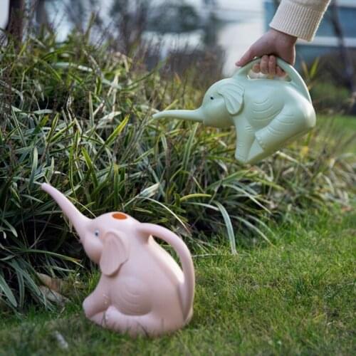 Outdoor Elephant Watering Can Home Patio Lawn Gardening Plant Outdoor Cute Cartoon Plastic Gardening Potted
