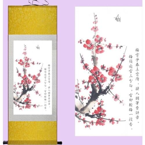Top quality . hotsale painting Scroll art paintings Flower art painting Chinese traditional art paintings
