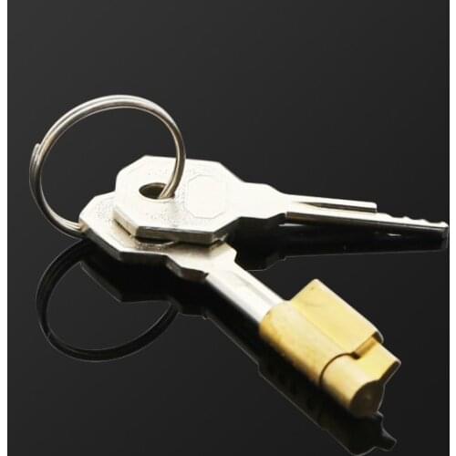 Stainless Steel DIY Lock Plug Core Stealth Cylinder Device Cock Cage Chastity Belt For Chastity Device Decorations