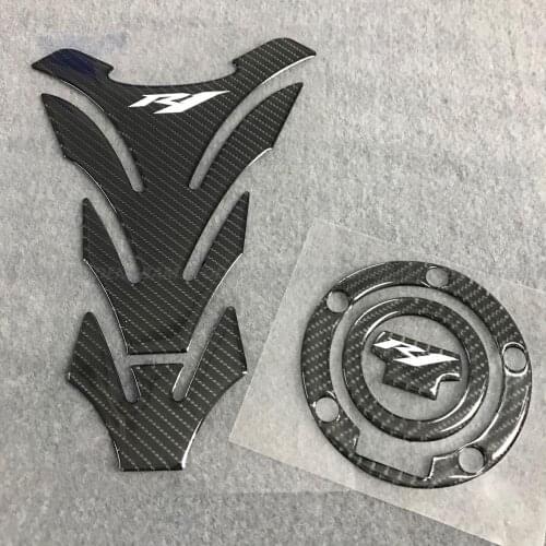 3D Sticker Decal Emblem Protection Tank Pad Cas Cap Fit for YAMAHA YZFR1 R1 YZF