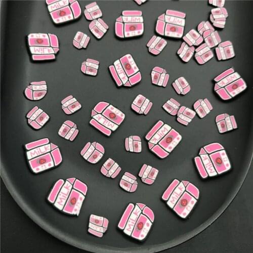 60g Milk Box Polymer Clay Slices Sprinkles for Kids Diy,Craft/Nail Art/Scrapbook Decoration,Filler Polymer Clay Embellishment