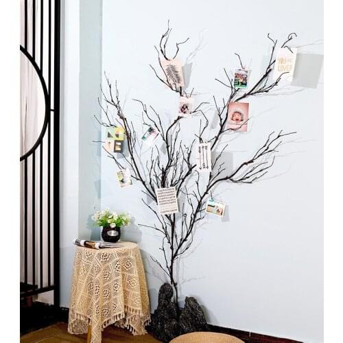 Artificial Plants Tree Vines Flowers Home Room Decoration Accessories For Wedding Party Decoration Outdoor Garden Wall Decor