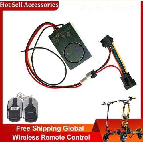 Modified Kaabo mantis power key lock switch cable suit for Wireless Remote Control Alarm 60V Remote Control kit