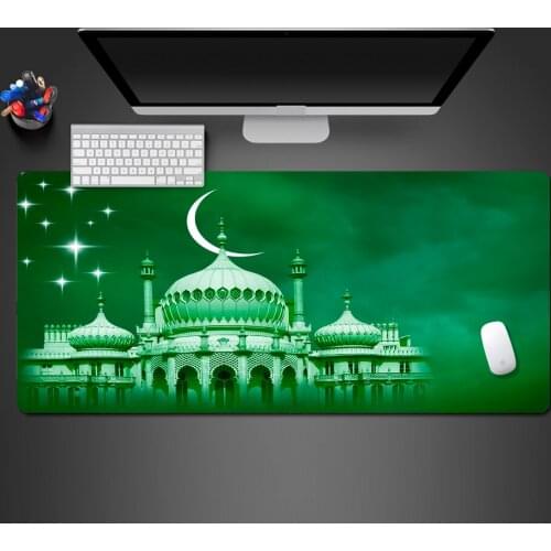 Mouse Pad Beautiful Islamic Church Wallpaper Game Player Mouse Pad Computer Game Computer Pad Professional Rubber gaming Mats