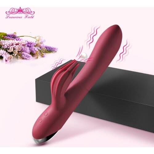 New Rabbit Vibrator Vagina Clitoris Stimulator Realistic G Spot Dildo Vibration Magic Wand Sex Toys For Women Adult Erotic Toys