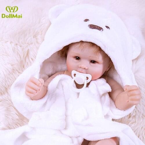 20 Inch Boneca bebes reborn boy Full Body Silicone Vinyl Reborn Babies Dolls 50cm Realistic Newborn Dolls Childrens Day Gifts