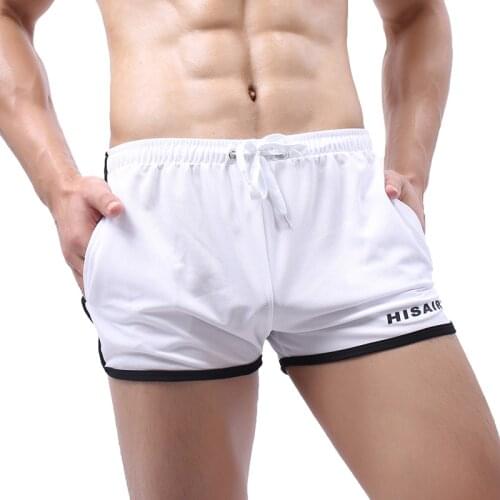 Men Pocket Casual Shorts Mesh Breathable Fitness Pants Sports Workout Jogging Running Shorts Trousers Pantalones Cortos Hombre