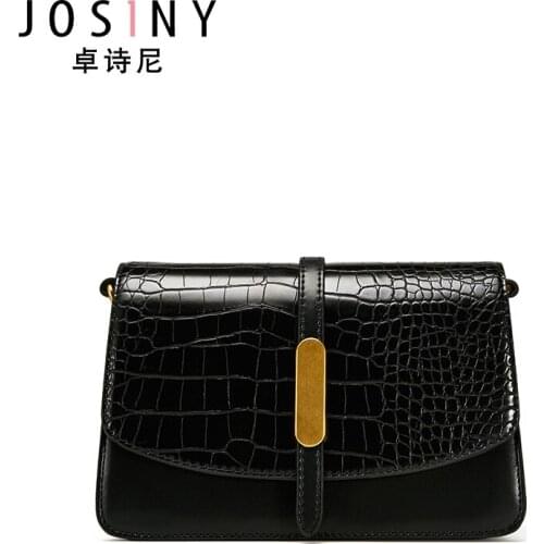 JOSINY New Women Handbags Large Capacity Shoulder Bags Lady Hasp Zipper Purse Phone Wallet Strap Clutch