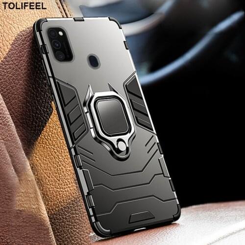 Shockproof Armor Case For Samsung Galaxy M31 M31S M51 A42 5G Case Stand Holder Magnetic Ring Phone Back Cover For Samsung A42 5G