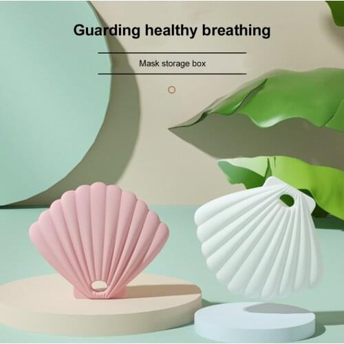 Silicone Mask Storage Box Students Portable Mask Storage Dust Bag Finishing Temporary Coin Money Ticket Holder Lovely Mask Case