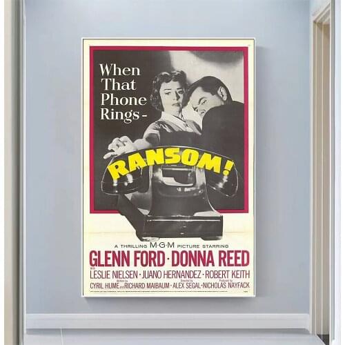 CP1101 Ransom! Classic Hot Movie Print Silk Fabric Poster Indoor Wall Art Decor Gift
