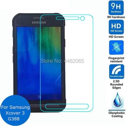 For Samsung Galaxy Xcover 3 Tempered Glass Screen Protector For Samsung XCover3 G388 G388F Sm-G388F Case Protective Film Cover