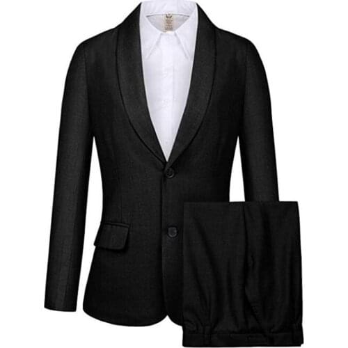Women Jacket+Pants Black Women Business Suits Women Pantsuit Office Uniform Style Female Trouser Suit Custom Made