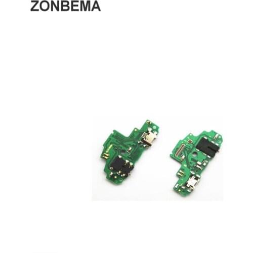 ZONBEMA 10pcs New USB Charger Dock Board Connector Charging Port Flex Cable For Huawei Honor 7S P Smart
