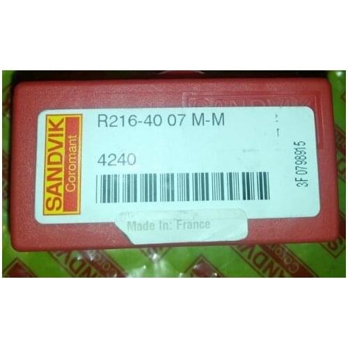 10PCS CARBIDE INSERT R216-4007M-M 4240