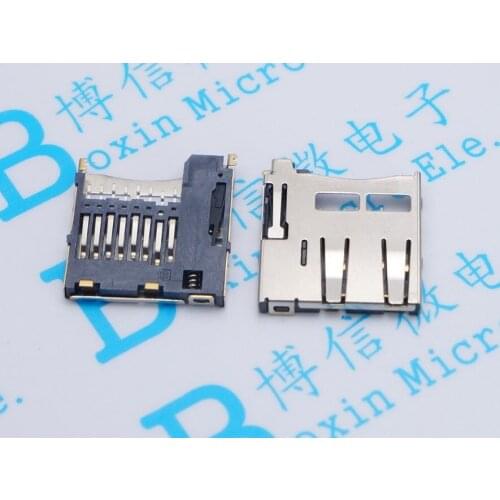 40pcs TF deck within the solder within TF T-Flash TF deck welding clamp connection PUSH from inside bomb deck