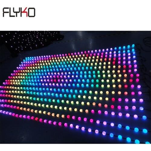 Free shipping indoor outdoor Christmas 3D dmx ball for stage backdrop