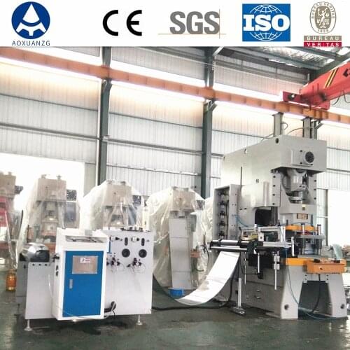 C Type Pneumatic Stamping Punching Power Press Machine with Feeder