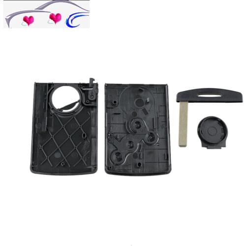 4 Buttons Smart Remote Key Blank With Key With Blade FOB Key Case For Renault Koleos Clio Original Keys shell