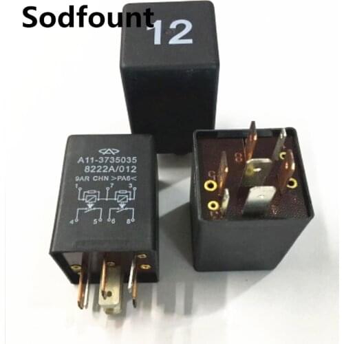 DC12V 7pin No. 12 vehicle headlight relay A11-3735035