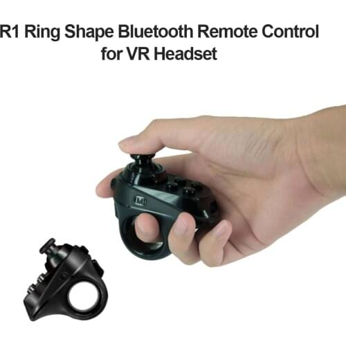 VODOOL R1 Ring Shape Game Controller Bluetooth VR Remote Controller Wireless Gamepad for iPhone Android Phone Gamepad Joystick