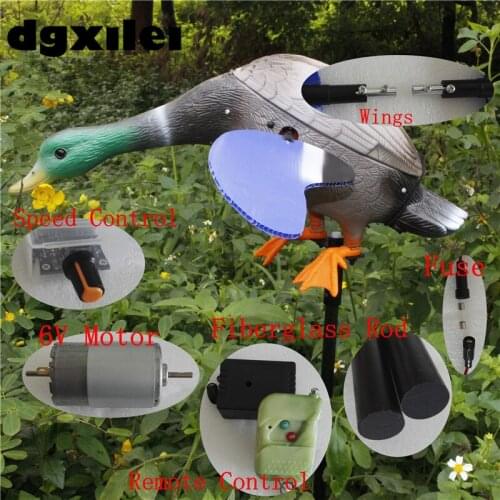 Italy Hunting Outdoor Plastic Duck Decoys Remote Control 6V Mallard Drake Decoy Mallard Duck DecoysN28Italy Hunting Wholesale Ou