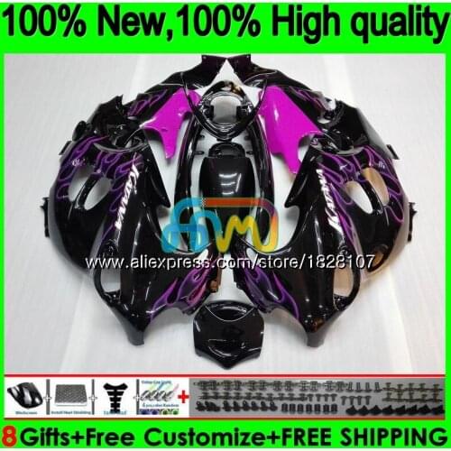 Body For SUZUKI KATANA GSXF 750 600 GSXF600 03 Rose flames 04 05 06 07 34BS.67 GSX600F GSXF750 2003 2004 2005 2006 2007 Fairing