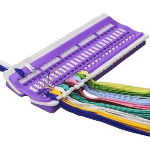Cross Stitch Thread Organizer 50 Positions Thread Holder Row Line Tool Sewing Accessories Embroidery Cross Stitch Accessories