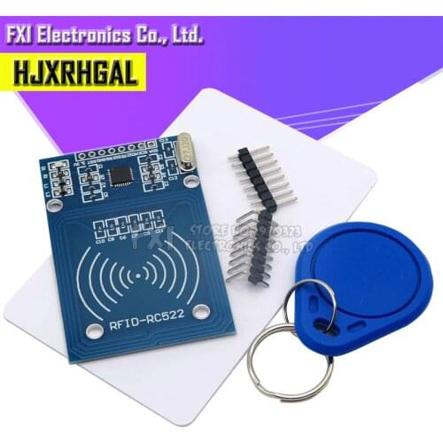 MFRC-522 RC-522 Module S50 RC522 Wireless IC RFID Fudan MFRC522 SPI Writer Reader Card Key Chain Sensor Kits 13.56Mhz For