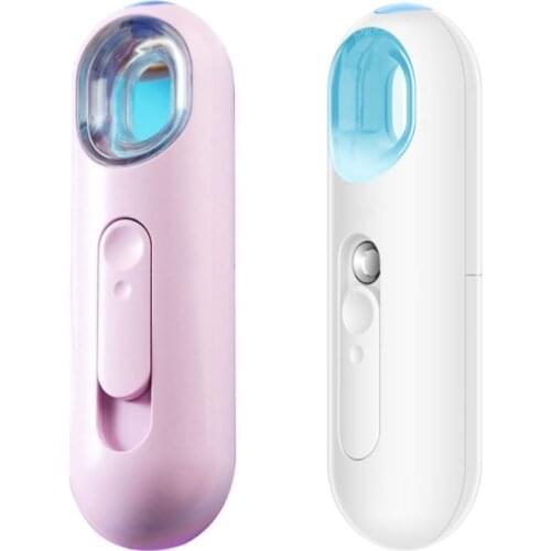 22ML Mini Nano Mister Spray Bottle Battery Operated Facial Steamer Moisturizing Ultrasonic Handheld Atomizer Portable Beauty Fac