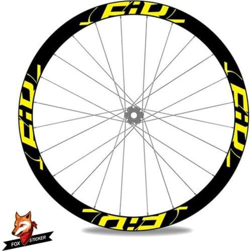 Road Bicycle Carbon Wheel Rim Sticker 24/30/38/40/50/55/60/80/88mm 26er 27.5er 29er MTB Bike Wheels Decal for fir-fusion- enduro