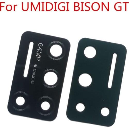 New Original For UMIDIGI BISON GT 6.67inch Phone Rear Back AI Camera 64mp Lens Glass Spare Part Screen Protective