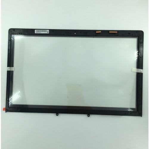 15.6" Touch Screen Panel Digitizer outer Glass Lens Sensor + Frame 15.6" for Asus N550 N550J N550JA N550JV N550LF Q550 Q550L
