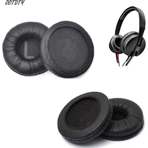 1Pair Replacement Soft Ear Pads Cushion Frog Skin Leather Earpads for HD25-1 II HD25 HD25SP 25SP-II Headset Headphones Cover