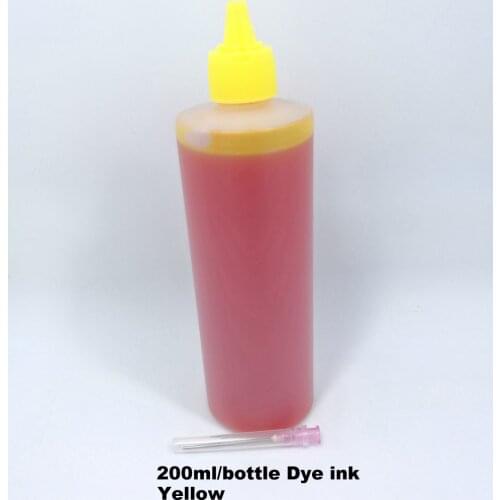 YOTAT 200ml/bottle Universal Refill Dye Ink Kit Compatible For Brother For CANON For Epson For HP Printer All Inkjet Printer