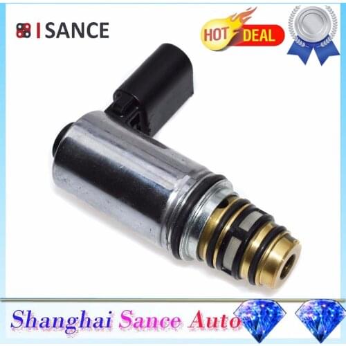 ISANCE AC Compressor Control Solenoid Valve Sanden PXE16 PXE13 31-55351 EV-019 EX10335C For VW Beetle GTI Jetta Rabbit Eos