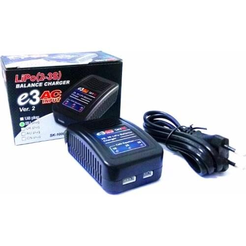 Hight quality E3 2S 3S LiPo Battery E3 Balance Charger AC 110V 240V 100081