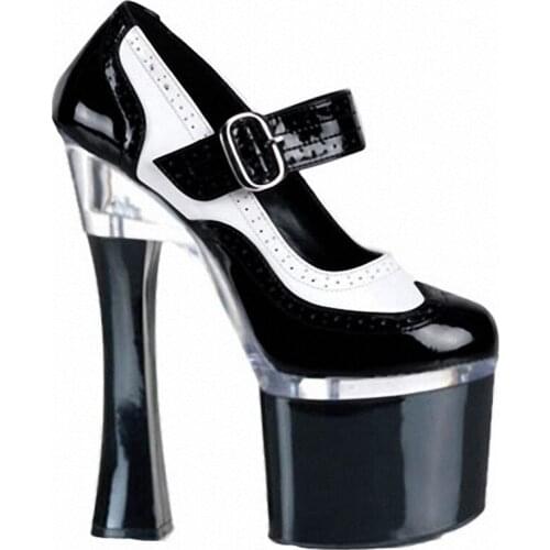 The new womens shoes, 18cm high heels, are super high heels and dancing shoes