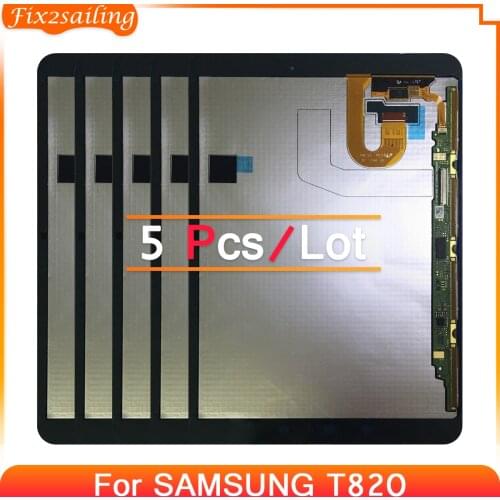 5Pcs For Samsung GALAXY Tab S3 9.7 T820 T825 T827 LCD Display with Touch Screen Digitizer Sensors Full Assembly Panel 100%Tested