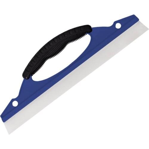 1Pc High Quality Durable Silicone Car D-type Wiper Window Glass Scraper Front Windshield Scraper Automobile Wash Cleaning Tool