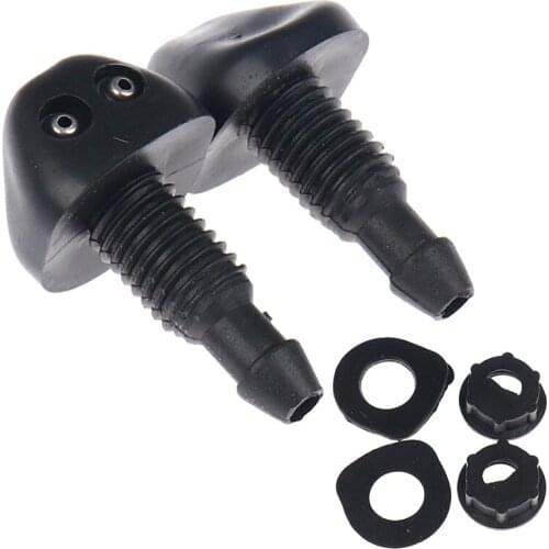 Universal 2PCS Car Auto Window Windshield Washer Spray Wiper Sprinkler Nozzle