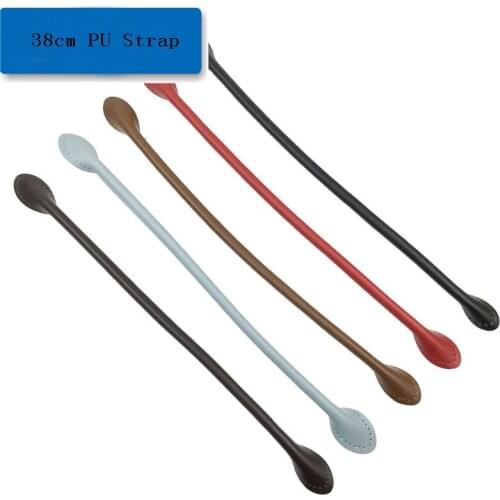 38cm Replacement Women Girls PU Leather Bag Handle Strap Belt Shoulder Bag Parts Accessories Buckle Belts
