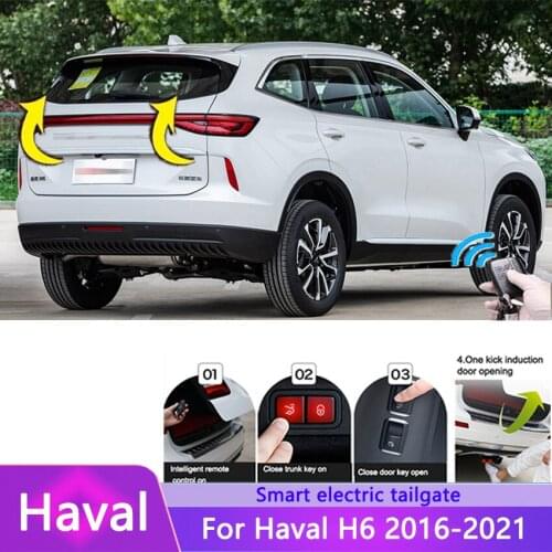 Car Electric Tailgate For Haval H6 2016-2021 Intelligent Tail Box Door Power Operated Trunk Decoration Refitted Upgrade