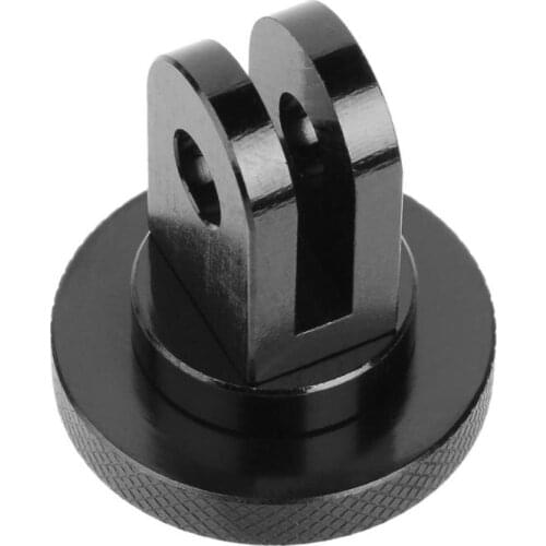 CNC Aluminium Alloy 1/4 Mini Tripod Adapter Mount Holder for GoPro Hero 7/6