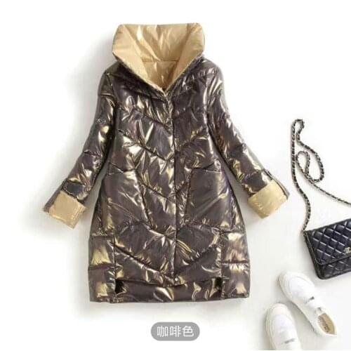 Long Winter Jacket Women Parka Pultra Light Coat Winter Hooded Oversize Winter Autumn Warm Puffer jacket Coat Lady Jacket