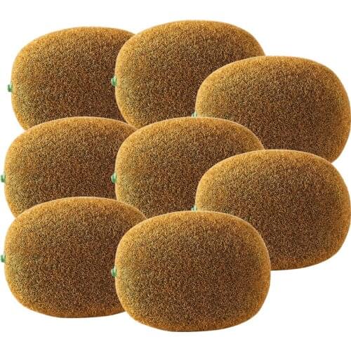 8pcs Artificial Kiwi Berry Fake Fruit Home Party Decoration Learning Toy Photo Props