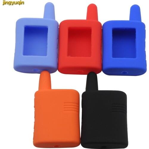 Jingyuqin 10pcs Remote MA Silicone Case Russia Two Way Car Alarm for SCHER-KHAN MAGICAR A/B 2-way Car Alarm Controller Case