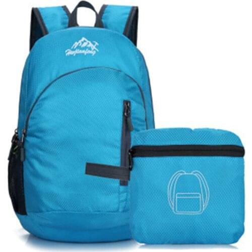 Fashion Folding Backpack Women Schoolbag Back Pack Leisure Ladies Knapsack Travel Bags for School Teenage Boys Girls Rucksack