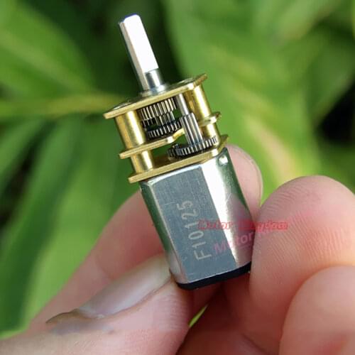 DC 3V 145RPM Gear Motor Speed Reduction Gear N20 Motor Electric Gear Box Gearwheel DIY Smart Robot Electronic door lock