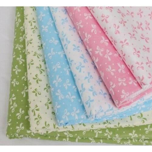 Mylb 6pieces 40cm*40cm 100% Cotton Fabric for Sewing DIY Quilting Patchwork Tissue Kids Bedding Textile Tilda Doll Cloth Fabric